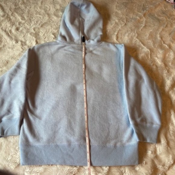 Gap Soft Plush Hoodie Baby Blue Child Size Small NWT - Picture 8 of 10